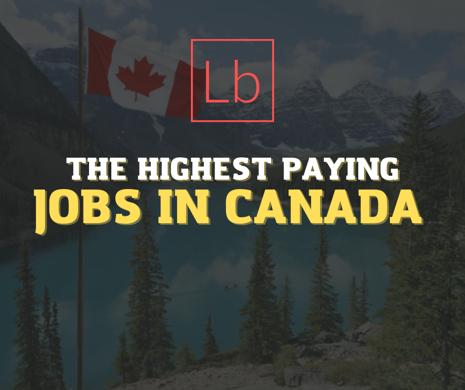 The highest paying jobs in Canada